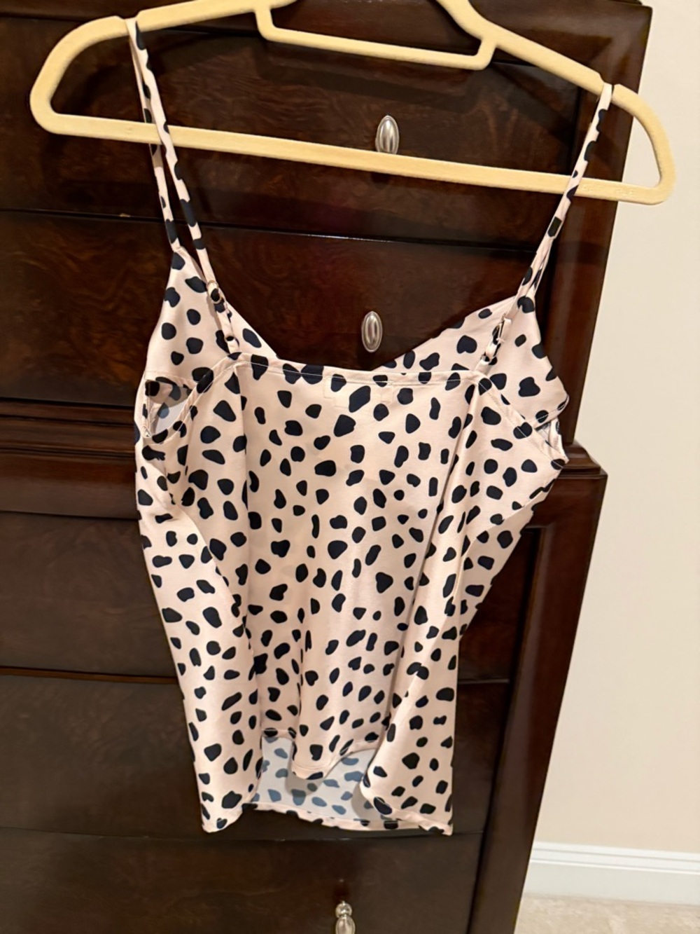 Lovers + Friends cream satin cami
